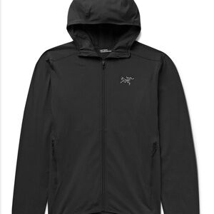 Arc'teryx Men's Kyanite Polartec Power Stretch Pro Zip-Up Hoodie - Black